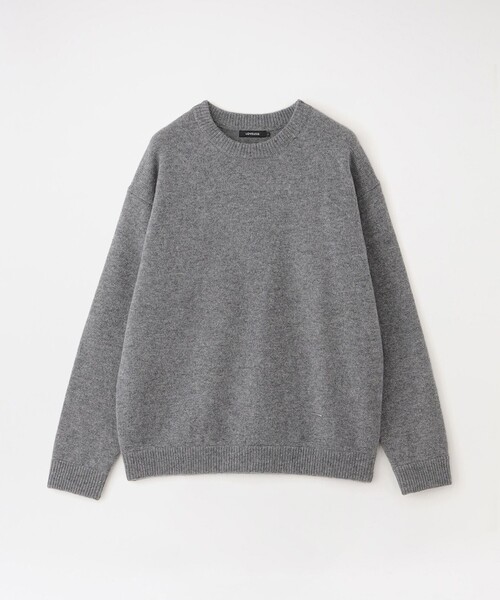 LOVELESS（ラブレス）の「【UNISEX】タスマニアラムウールニットプルオーバー（ニット/セーター・メンズ・オフホワイト/グレー系その他/ブラック/ブルー系その他2/ベージュ系その他2・M/L）」の3枚目の写真