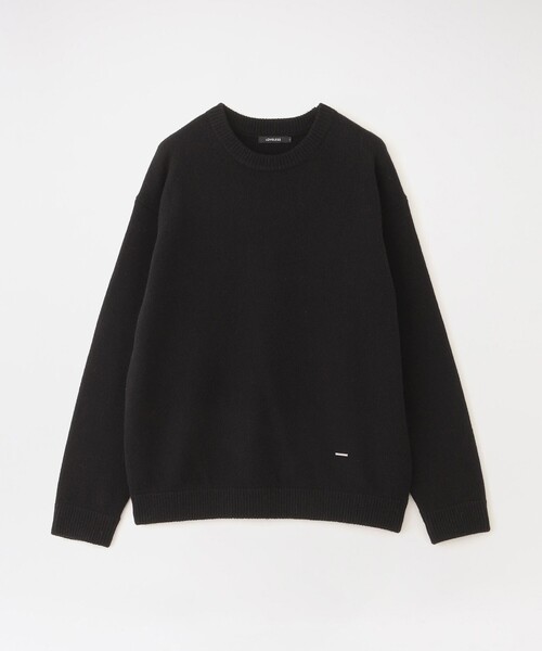 LOVELESS（ラブレス）の「【UNISEX】タスマニアラムウールニットプルオーバー（ニット/セーター・メンズ・オフホワイト/グレー系その他/ブラック/ブルー系その他2/ベージュ系その他2・M/L）」の2枚目の写真