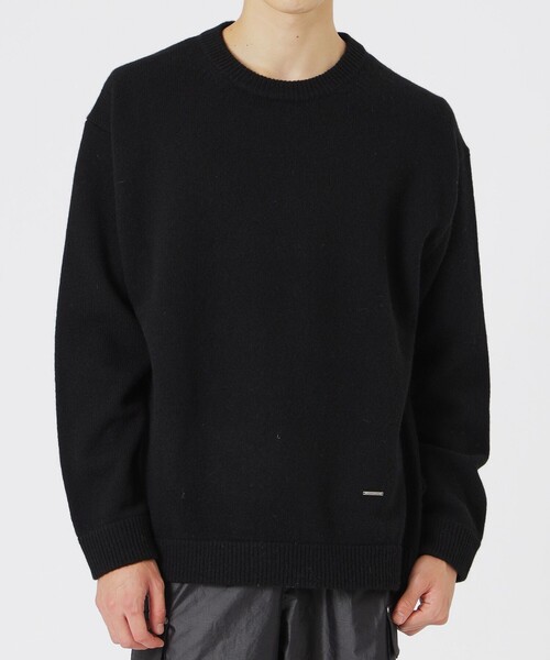 LOVELESS（ラブレス）の「【UNISEX】タスマニアラムウールニットプルオーバー（ニット/セーター・メンズ・オフホワイト/グレー系その他/ブラック/ブルー系その他2/ベージュ系その他2・M/L）」の8枚目の写真