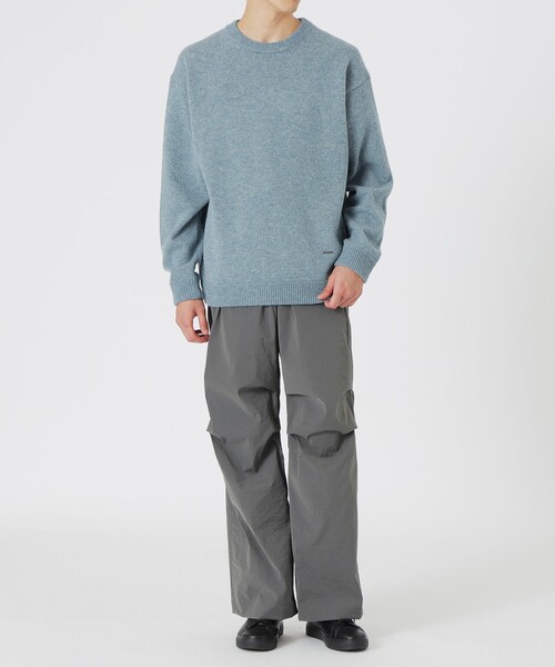 LOVELESS（ラブレス）の「【UNISEX】タスマニアラムウールニットプルオーバー（ニット/セーター・メンズ・オフホワイト/グレー系その他/ブラック/ブルー系その他2/ベージュ系その他2・M/L）」の17枚目の写真