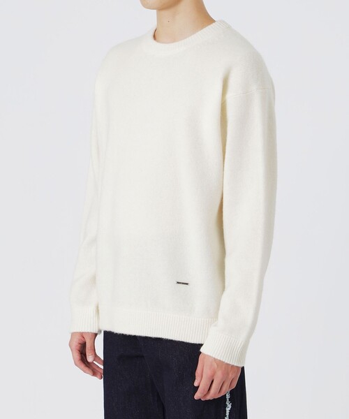 LOVELESS（ラブレス）の「【UNISEX】タスマニアラムウールニットプルオーバー（ニット/セーター・メンズ・オフホワイト/グレー系その他/ブラック/ブルー系その他2/ベージュ系その他2・M/L）」の14枚目の写真