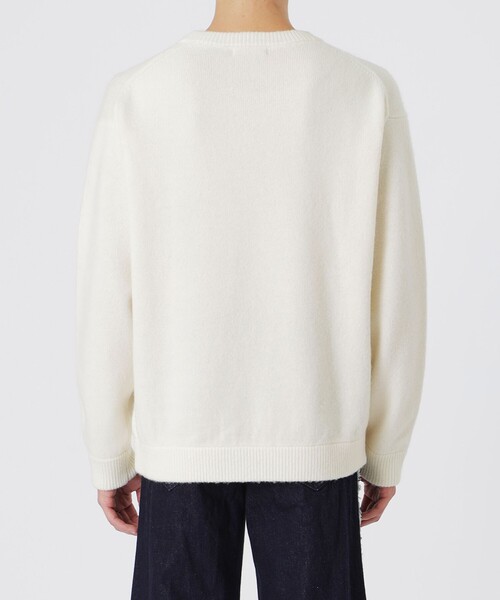 LOVELESS（ラブレス）の「【UNISEX】タスマニアラムウールニットプルオーバー（ニット/セーター・メンズ・オフホワイト/グレー系その他/ブラック/ブルー系その他2/ベージュ系その他2・M/L）」の13枚目の写真