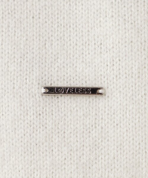 LOVELESS（ラブレス）の「【UNISEX】タスマニアラムウールニットプルオーバー（ニット/セーター・メンズ・オフホワイト/グレー系その他/ブラック/ブルー系その他2/ベージュ系その他2・M/L）」の11枚目の写真