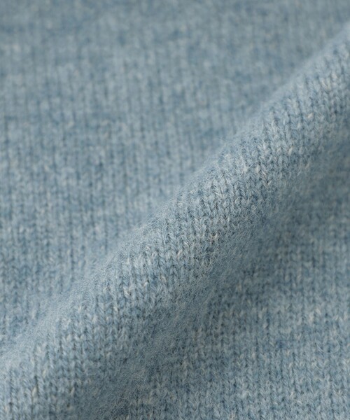 LOVELESS（ラブレス）の「【UNISEX】タスマニアラムウールニットプルオーバー（ニット/セーター・メンズ・オフホワイト/グレー系その他/ブラック/ブルー系その他2/ベージュ系その他2・M/L）」の7枚目の写真