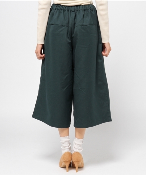 E hyphen world gallery（イーハイフンワールドギャラリー）の「・起毛ツイルラップワイドパンツ（その他パンツ・レディース・ネイビー/キャメル/モスグリーン・FREE）」の6枚目の写真