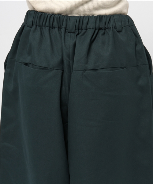 E hyphen world gallery（イーハイフンワールドギャラリー）の「・起毛ツイルラップワイドパンツ（その他パンツ・レディース・ネイビー/キャメル/モスグリーン・FREE）」の8枚目の写真