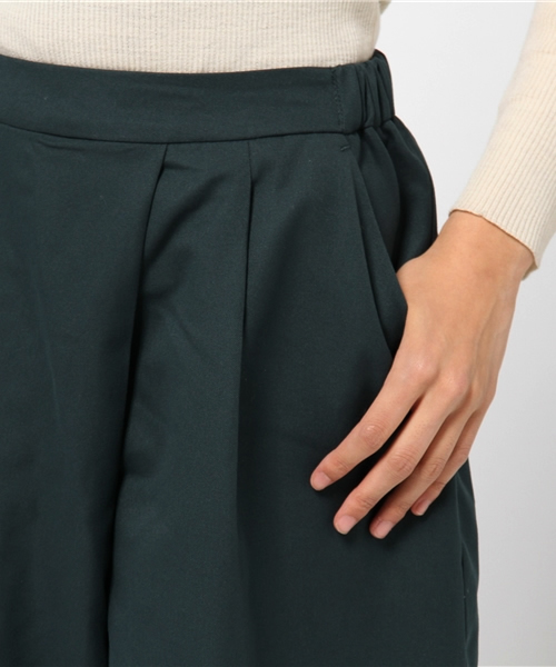 E hyphen world gallery（イーハイフンワールドギャラリー）の「・起毛ツイルラップワイドパンツ（その他パンツ・レディース・ネイビー/キャメル/モスグリーン・FREE）」の9枚目の写真