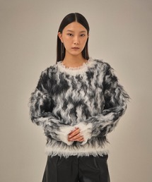 VERSEAU（ヴェルソー）の「【 VERSEAU / ヴェルソー 】  フラッフィーハウンドプルオーバー　 23720801　JON（ニット/セーター）」