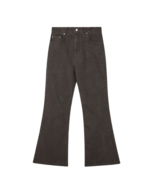 Rest&Recreation(レストアンドレクリエーション)の「WIDE FLARE JEANS - BROWN(デニムパンツ・レディース・その他・SMALL/MEDIUM)」の2枚目の写真