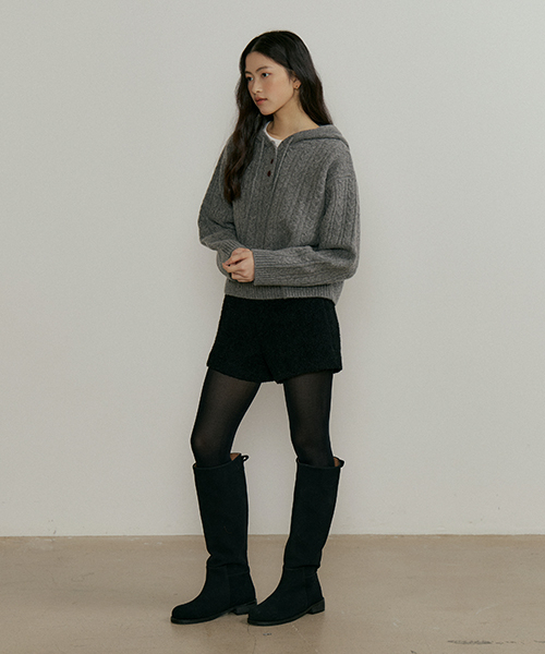 LINGSEOUL(リングソウル)の「alpaca half pants-black(その他パンツ・レディース・その他・SMALL/MEDIUM)」の6枚目の写真