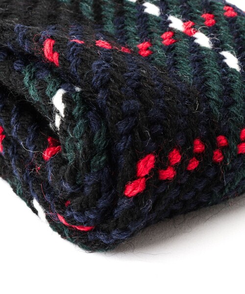 John branigan(ジョンブラニガン)の「【John Branigan/ジョン・ブラニガン】別注ニットクロスマフラー24(マフラー・メンズ・ブルー系その他6/ブルー系その他/ベージュ系その他/ホワイト系その他4/ブラック系その他/ブラウン系その他/ホワイト系その他2・FREE)」の9枚目の写真