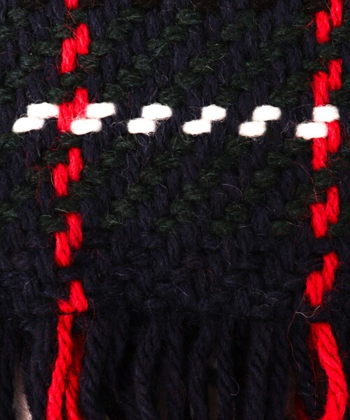 John branigan(ジョンブラニガン)の「【John Branigan/ジョン・ブラニガン】別注ニットクロスマフラー24(マフラー・メンズ・ブルー系その他6/ブルー系その他/ベージュ系その他/ホワイト系その他4/ブラック系その他/ブラウン系その他/ホワイト系その他2・FREE)」の11枚目の写真