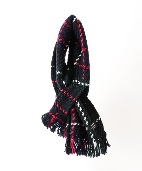 John branigan(ジョンブラニガン)の「【John Branigan/ジョン・ブラニガン】別注ニットクロスマフラー24(マフラー・メンズ・ブルー系その他6/ブルー系その他/ベージュ系その他/ホワイト系その他4/ブラック系その他/ブラウン系その他/ホワイト系その他2・FREE)」の16枚目の写真