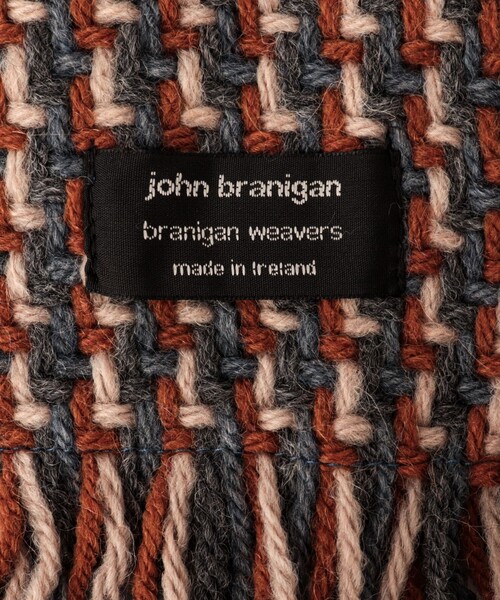 John branigan(ジョンブラニガン)の「【John Branigan/ジョン・ブラニガン】別注ニットクロスマフラー24(マフラー・メンズ・ブルー系その他6/ブルー系その他/ベージュ系その他/ホワイト系その他4/ブラック系その他/ブラウン系その他/ホワイト系その他2・FREE)」の20枚目の写真