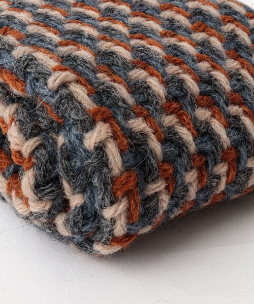 John branigan(ジョンブラニガン)の「【John Branigan/ジョン・ブラニガン】別注ニットクロスマフラー24(マフラー・メンズ・ブルー系その他6/ブルー系その他/ベージュ系その他/ホワイト系その他4/ブラック系その他/ブラウン系その他/ホワイト系その他2・FREE)」の22枚目の写真