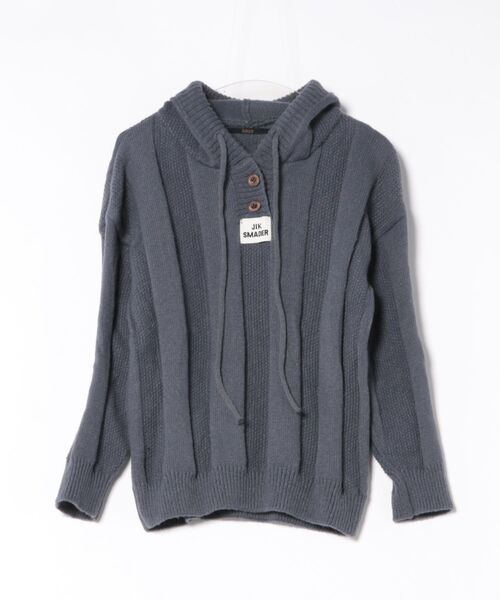 Ritzy(リッツィー)の「フード付き ニットセーター(ニット/セーター・レディース・グレイッシュベージュ/ベージュ/ブラウン・FREE)」の11枚目の写真