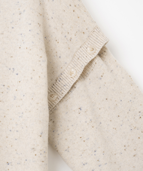 MILLO WOMEN（ミロウーマン）の「ボタンデミージニットトップ [エクリュ]（ニット/セーター・レディース・その他・ONE SIZE）」の5枚目の写真