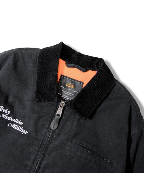 Alpha Industries（アルファインダストリーズ）の「ALPHA-UNFRM DETROIT JACKET（その他アウター・メンズ・ベージュ/ブラック・M/L）」の10枚目の写真