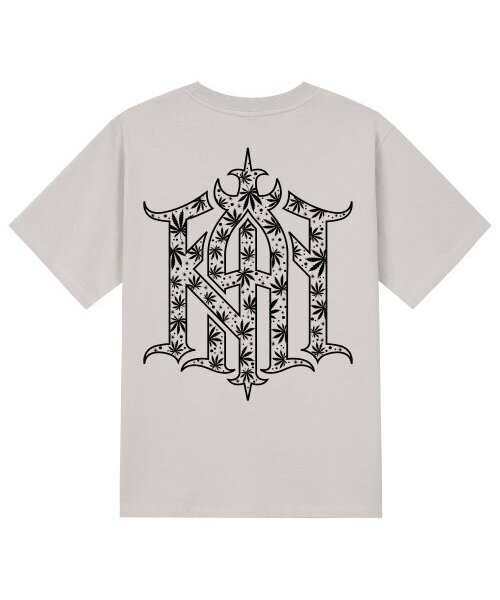 KAN6312(カン6312)の「KTC0079 カノブ 半袖Tシャツ - ベージュ(Tシャツ/カットソー・メンズ・その他・LARGE/MEDIUM/SMALL/X-LARGE)」の1枚目の写真