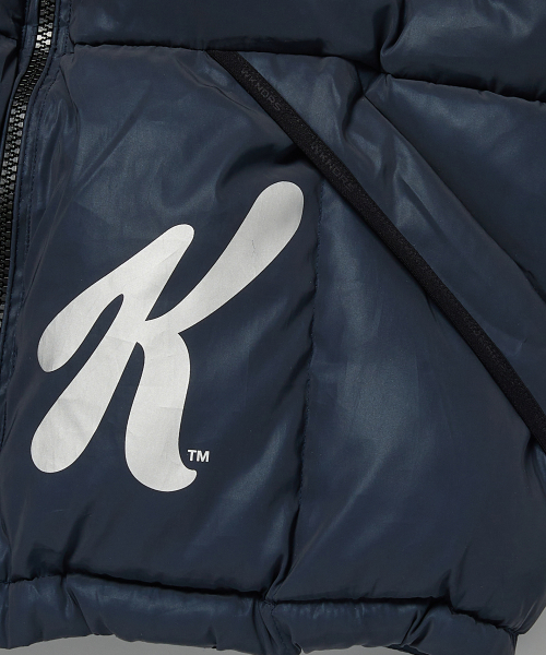 WKNDRS(ウィーキャンドース)の「KELLOGGS SPONSOR PUFFER JK (NAVY)(ダウンジャケット/コート・レディース・その他・X-LARGE/LARGE/MEDIUM)」の5枚目の写真