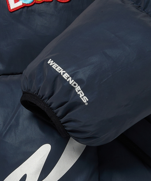 WKNDRS(ウィーキャンドース)の「KELLOGGS SPONSOR PUFFER JK (NAVY)(ダウンジャケット/コート・レディース・その他・X-LARGE/LARGE/MEDIUM)」の6枚目の写真