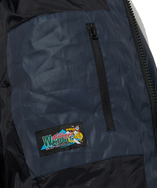 WKNDRS(ウィーキャンドース)の「KELLOGGS SPONSOR PUFFER JK (NAVY)(ダウンジャケット/コート・レディース・その他・X-LARGE/LARGE/MEDIUM)」の8枚目の写真