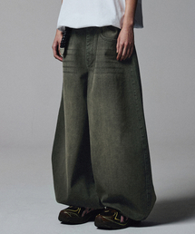NOT4NERD(�m�b�g�t�H�[�i�[�h)��Extra Wide Balloon Pants - Khaki(�f�j���p���c)