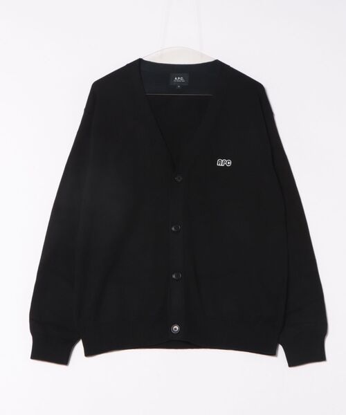 A.P.C.（アーペーセー）の「CARDIGAN NOAH（カーディガン/ボレロ・メンズ・ブラック/ブルー・XS/S/L/M）」の2枚目の写真