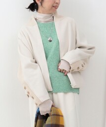 MICO COULIER | ニットドッキングブルゾン(ブルゾン)