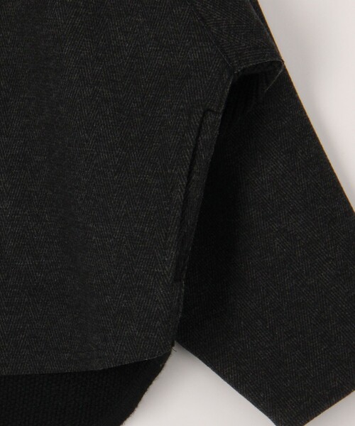 MICO COULIER（ミコクリエ）の「ニットドッキングブルゾン（ブルゾン・レディース・キナリ/チャコールグレー・38）」の22枚目の写真