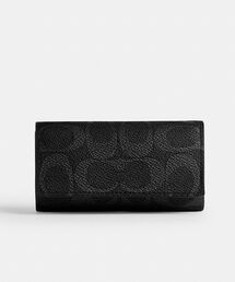 COACH | 6 リング キー ケース・シグネチャー キャンバス(キーケース/キーアクセサリー)