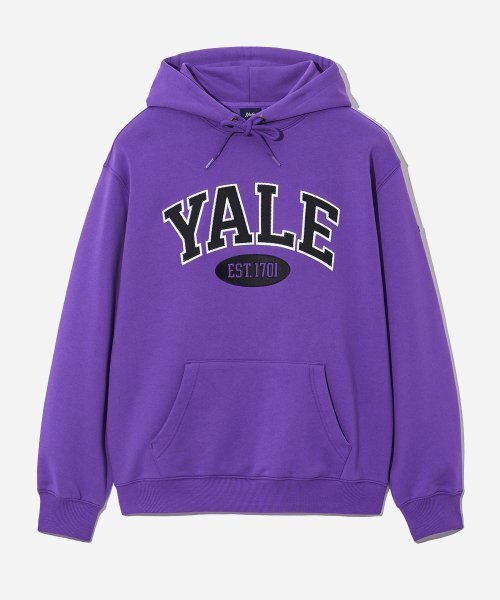 YALE(イェール)の「ツートンアーチフード_パープル(パーカー・レディース・その他・SMALL/MEDIUM/LARGE)」の1枚目の写真