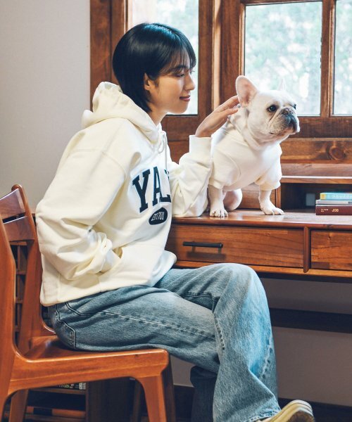 YALE(イェール)の「ツートンアーチフード_パープル(パーカー・レディース・その他・SMALL/MEDIUM/LARGE)」の15枚目の写真