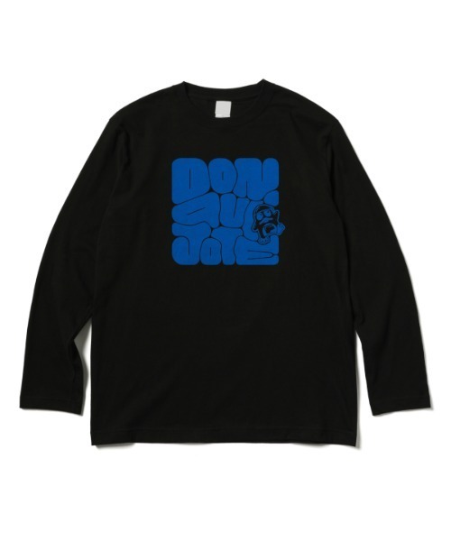 ドン・キホーテ(ドンキホーテ)の「「ドン・キホーテ×ZOZOTOWN」 PUFF DONPEN LONG T-SHIRT(Tシャツ/カットソー・メンズ・ブラック・X-LARGE/LARGE/MEDIUM/SMALL)」の2枚目の写真