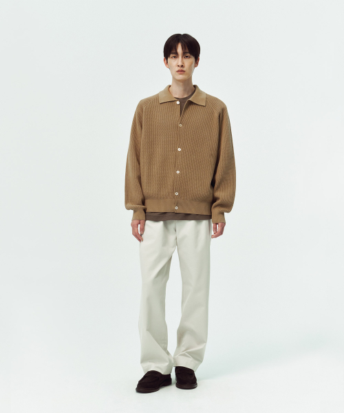BLANKROOM(ブランクルーム)の「ラグランカラーカーディガン_CAMEL(カーディガン/ボレロ・メンズ・その他・1/2/3)」の2枚目の写真
