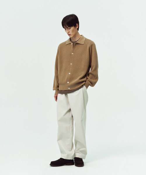 BLANKROOM(ブランクルーム)の「ラグランカラーカーディガン_CAMEL(カーディガン/ボレロ・メンズ・その他・1/2/3)」の3枚目の写真