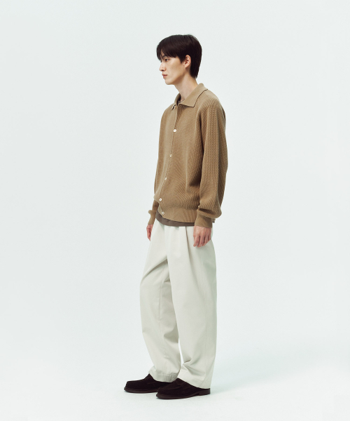 BLANKROOM(ブランクルーム)の「ラグランカラーカーディガン_CAMEL(カーディガン/ボレロ・メンズ・その他・1/2/3)」の4枚目の写真