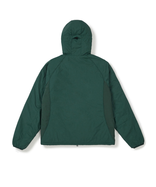 MMLG（エムエムエルジー）の「[Mmlg] TERRASHELL HOODIE JUMPER (DEEP GREEN)（ダウンジャケット/コート・レディース・その他・X-LARGE/MEDIUM/LARGE/SMALL）」の2枚目の写真