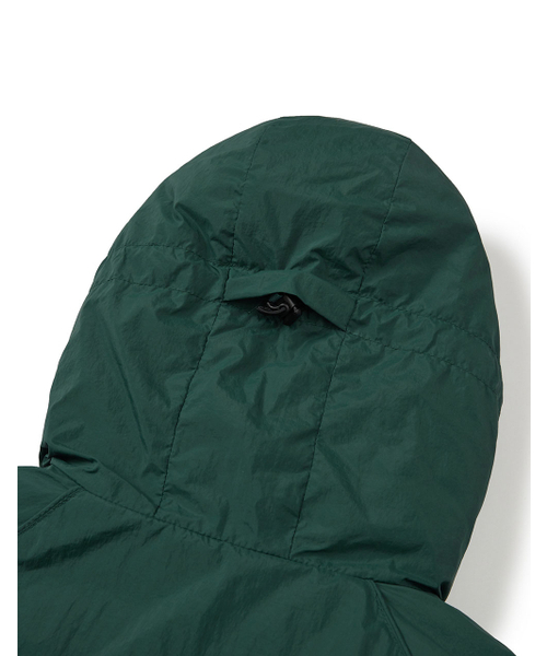 MMLG（エムエムエルジー）の「[Mmlg] TERRASHELL HOODIE JUMPER (DEEP GREEN)（ダウンジャケット/コート・レディース・その他・X-LARGE/MEDIUM/LARGE/SMALL）」の4枚目の写真