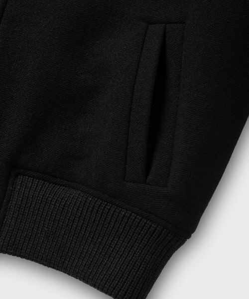 NONBLANK(ノンブランク)の「ニットカラーウールブレンドショートジャケット_BLACK(その他アウター・メンズ・ブラック・X-LARGE/MEDIUM/LARGE)」の9枚目の写真