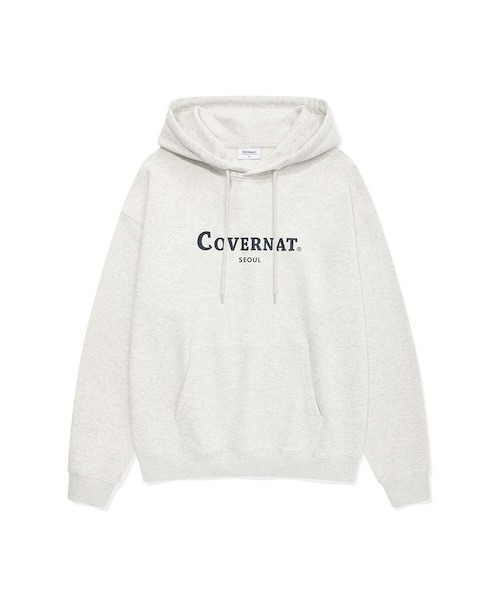 COVERNAT(カバーナット)の「SEOUL HOODIE(パーカー・メンズ・オートミール/ネイビー・LARGE/MEDIUM/SMALL/X-LARGE)」の3枚目の写真