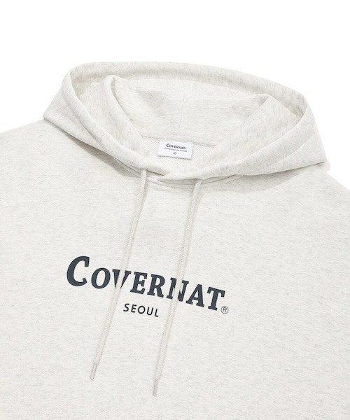 COVERNAT(カバーナット)の「SEOUL HOODIE(パーカー・メンズ・オートミール/ネイビー・LARGE/MEDIUM/SMALL/X-LARGE)」の5枚目の写真