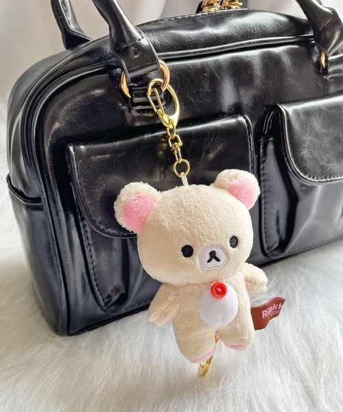 SPINNS（スピンズ）の「【nini toys/ニニトイズ】≪リラックマ≫ぬいぐるみリールキーホルダー（キーホルダー・レディース・B/A・ONESIZE）」の6枚目の写真