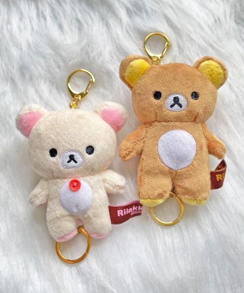 SPINNS（スピンズ）の「【nini toys/ニニトイズ】≪リラックマ≫ぬいぐるみリールキーホルダー（キーホルダー・レディース・B/A・ONESIZE）」の5枚目の写真