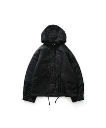 HORLISUN（ホーリーサン）の「Atomic Nylon Hoodie Parka Black（ナイロンジャケット）」