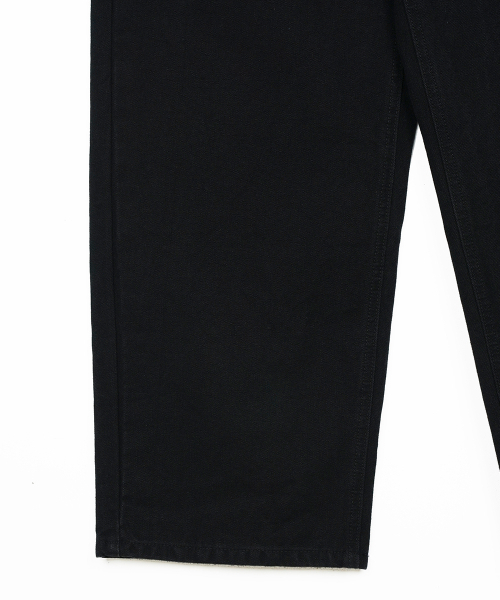 FDR(エフディーアール)の「Straight Fit Canvas Cotton Jeans Black(その他パンツ・メンズ・その他・MEDIUM/LARGE/SMALL)」の4枚目の写真