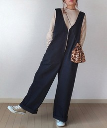 Flugge（フラッジー）の「フロントジップサロペット（サロペット/オーバーオール）」