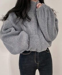 Flugge（フラッジー）の「ショート丈ボアブルゾン（ブルゾン）」