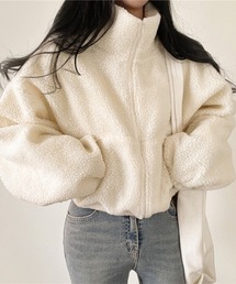 Flugge（フラッジー）の「ショート丈ボアブルゾン（ブルゾン）」