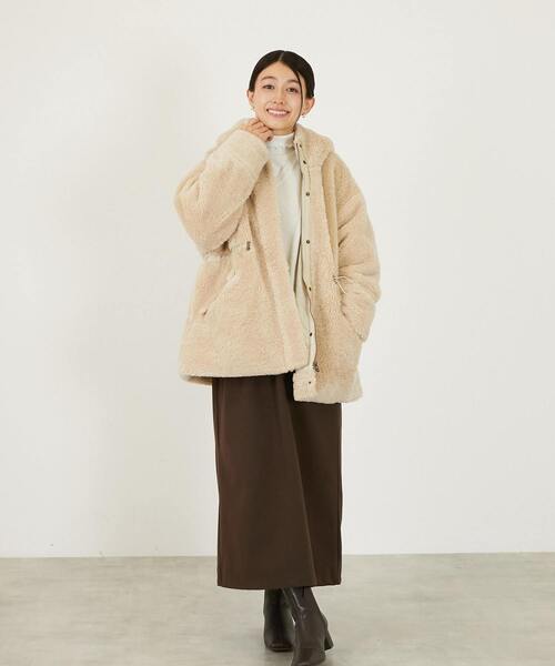 ボアドロストモッズコート】（モッズコート）｜MELROSE claire